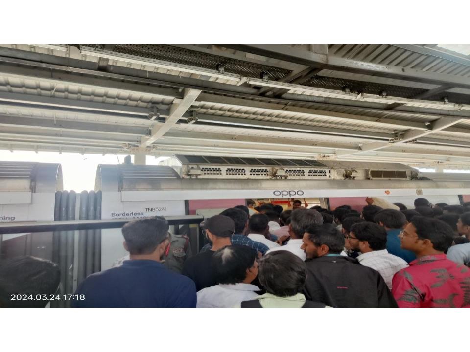 Metro Advertising in Sabarmati Metro Station Ahmedabad - 