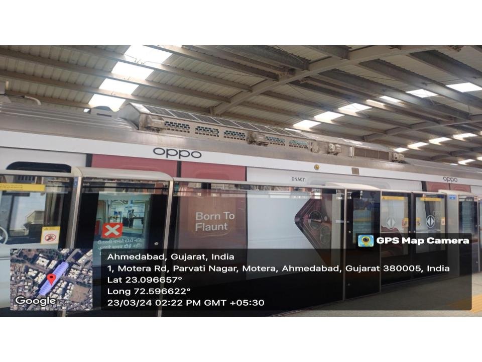 Metro Advertising on SG Highway Ahmedabad - 