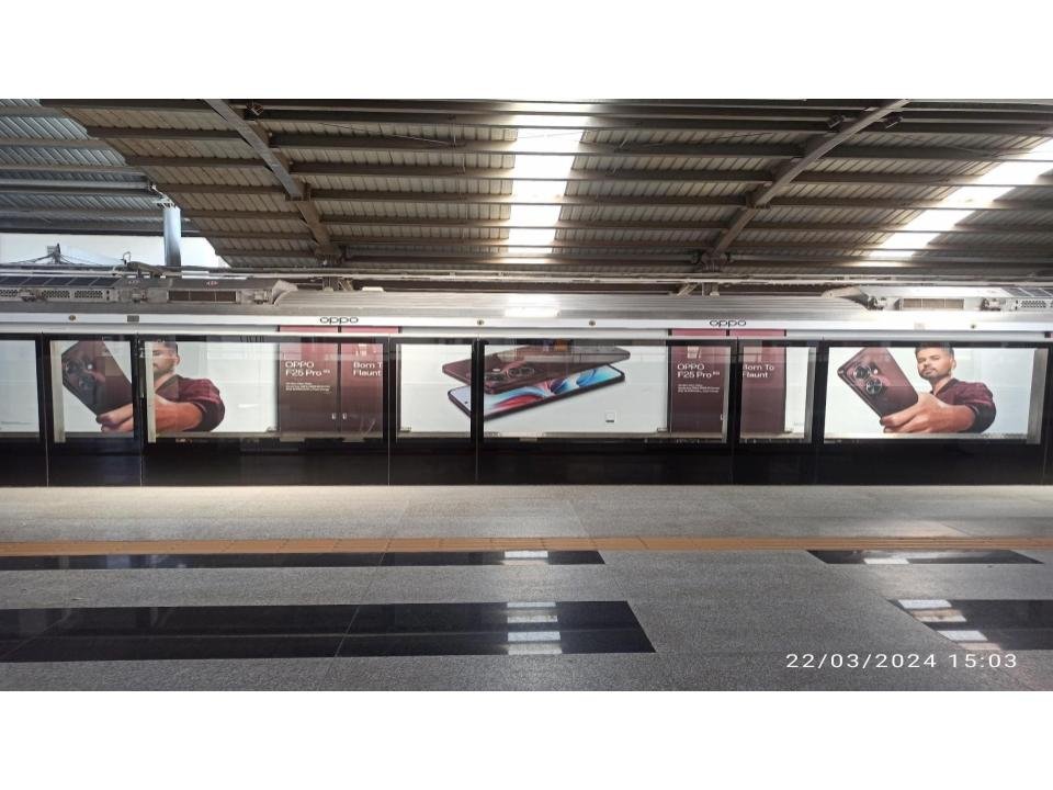 Metro Advertising on Science City Road Ahmedabad - 
