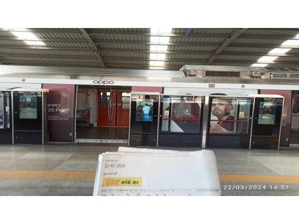 Metro Advertising near Navrangpura Bus Stand Ahmedabad - 