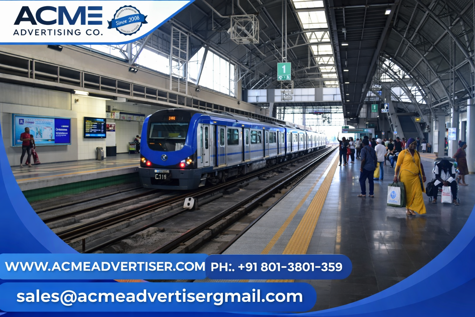 Metro Advertising In Ambattur, Chennai,Tamil Nadu - 