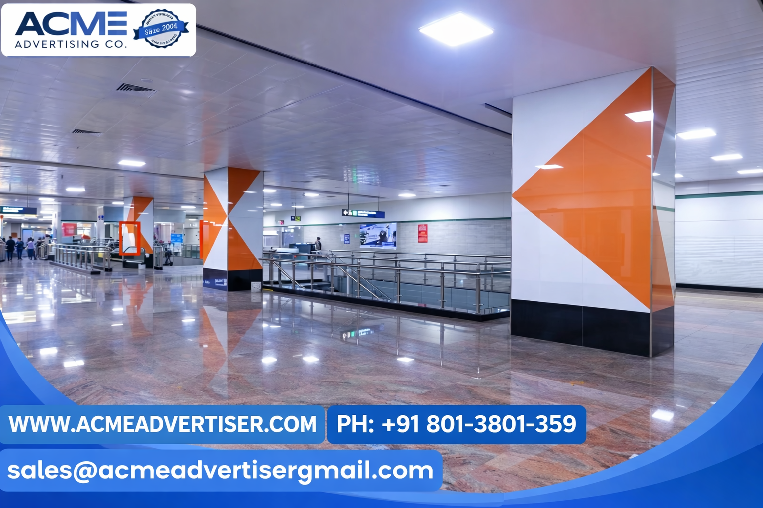 Metro Train Advertising In Anna Nagar, Chennai,Tamil Nadu - 