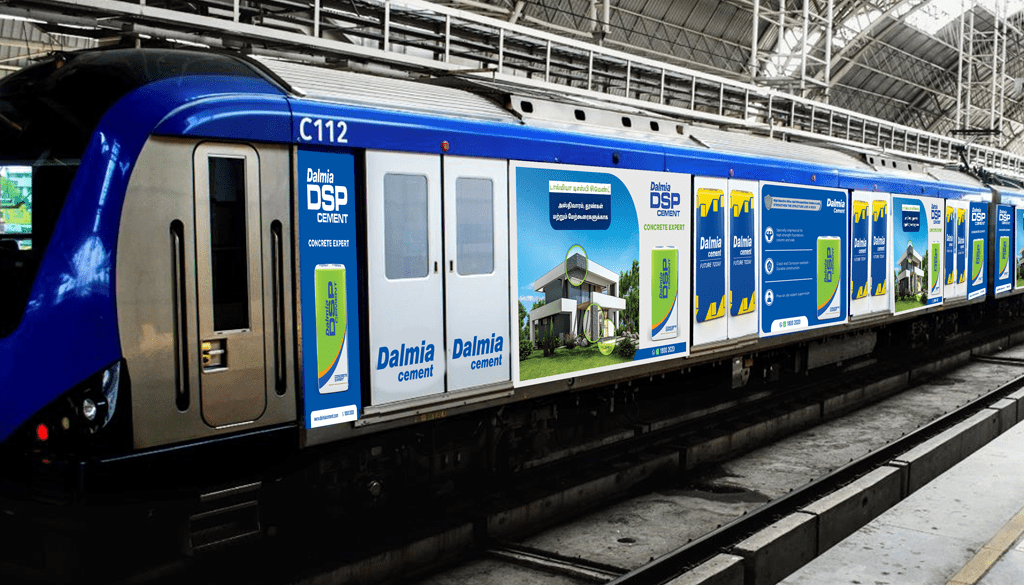 Metro Advertising in Chhatarpur Delhi - 