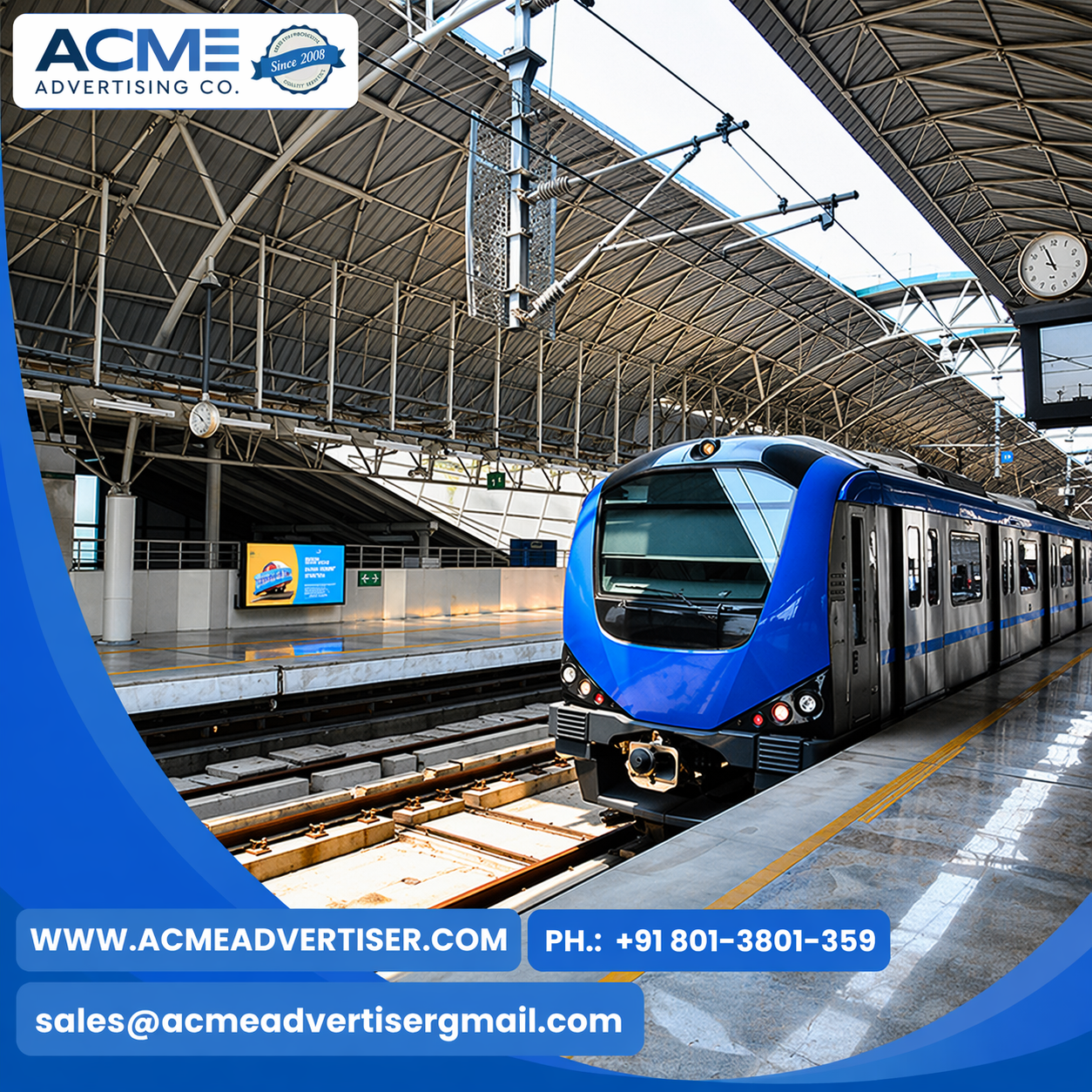 Metro Train Advertising In Chromepet, Chennai,Tamil Nadu - 