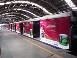 Exterior metro advertising in Kavi Sukanta in  Kolkata - 