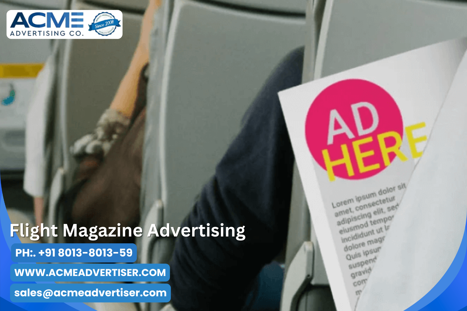 Flight Magazine Advertising with Acme Advertising Co