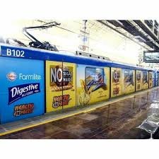 Full Metro Advertising In Beleghata In Kolkata Metro - 