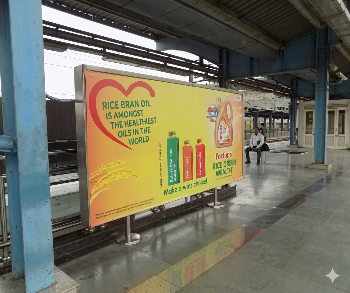 Metro Station Board Advertising Agency In Rohini East - 