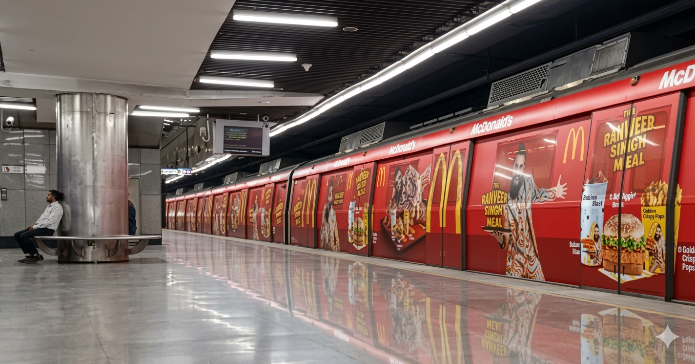 Metro wrap Advertising Company In Shalimar Bagh - 