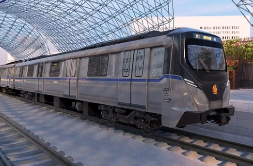 Metro Advertising in APMC Metro Station in Ahmedabad - 