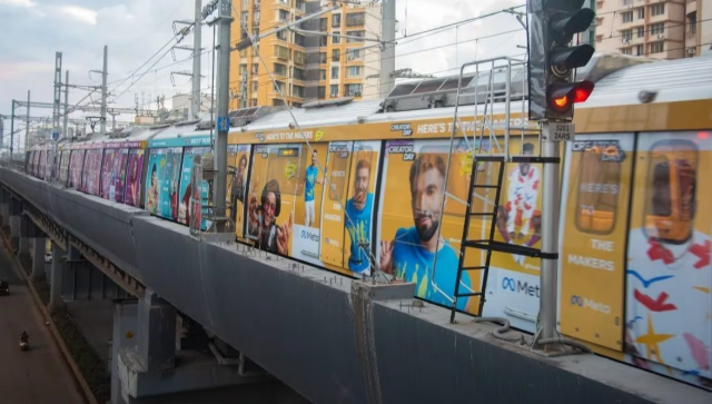 Metro Advertising in Khokhra Metro Station - 