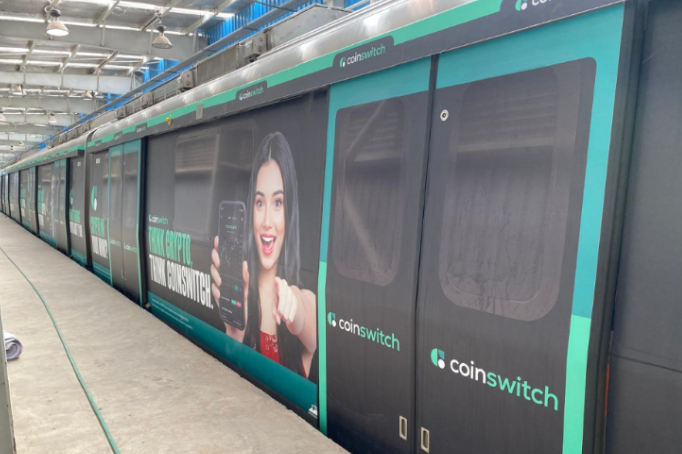 Metro Advertising in Naranpura Metro Station - 