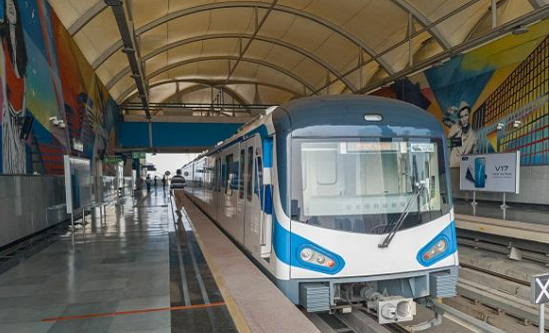 Metro Advertising in Usmanpura Metro Station - 