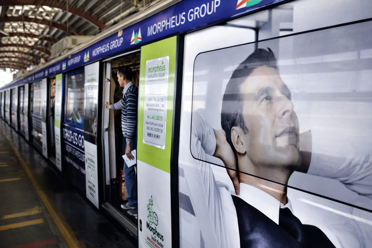 Metro advertising in Kukatpally Hyderabad - 