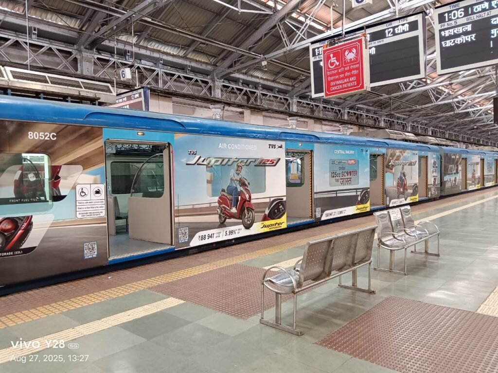 Metro Advertising Company near Gujarat University offering metro station branding, platform panels, and transit media advertising by ACME Advertising Co.