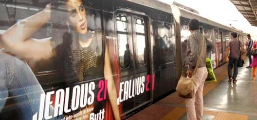 Metro advertising in Akurli Mumbai - 
