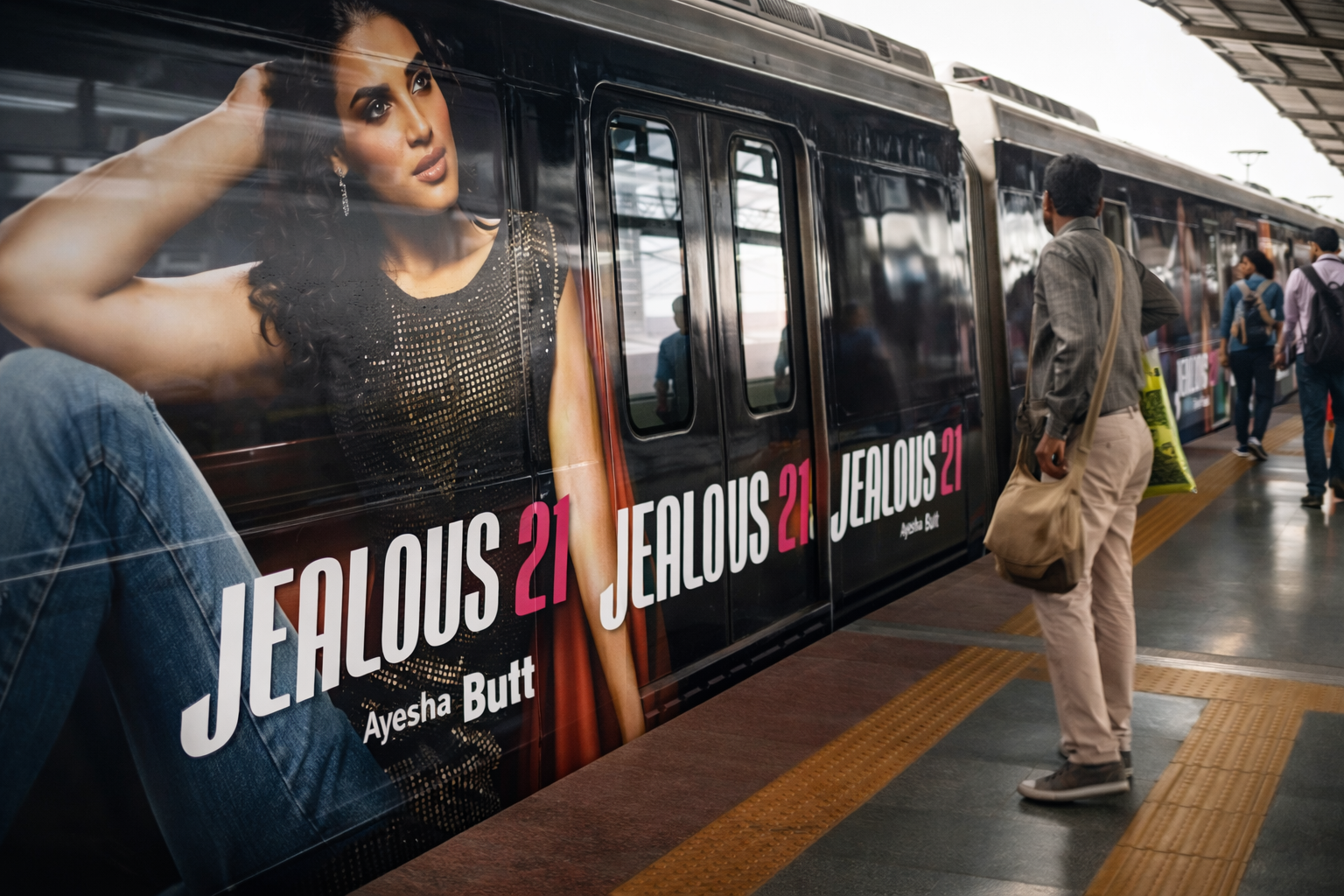 Metro advertising in Akurli Mumbai - 