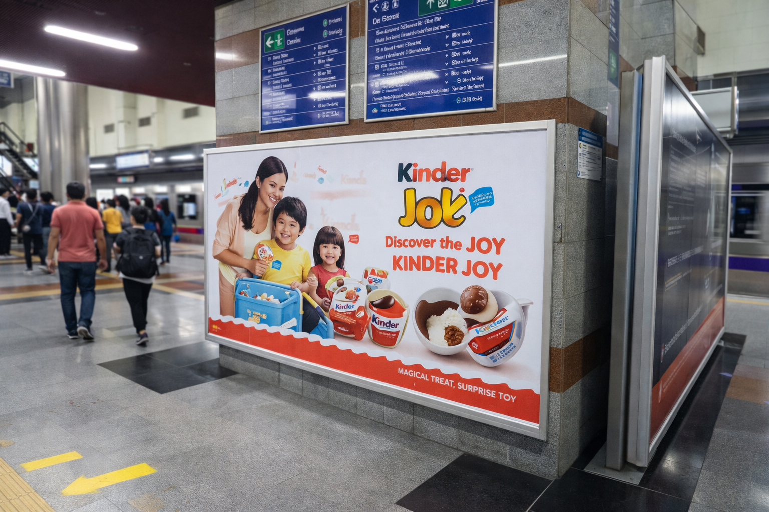 Metro advertising in Azad Nagar Mumbai - 