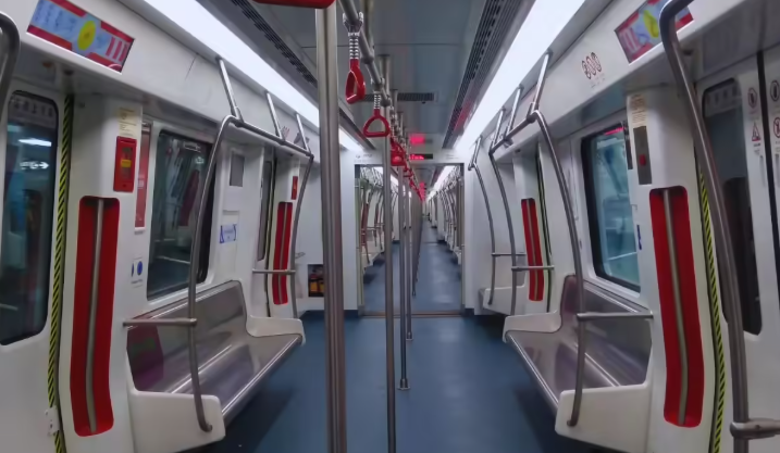 Metro advertising in GNLU Metro Station in Ahmedabad with Acme Advertising. - 