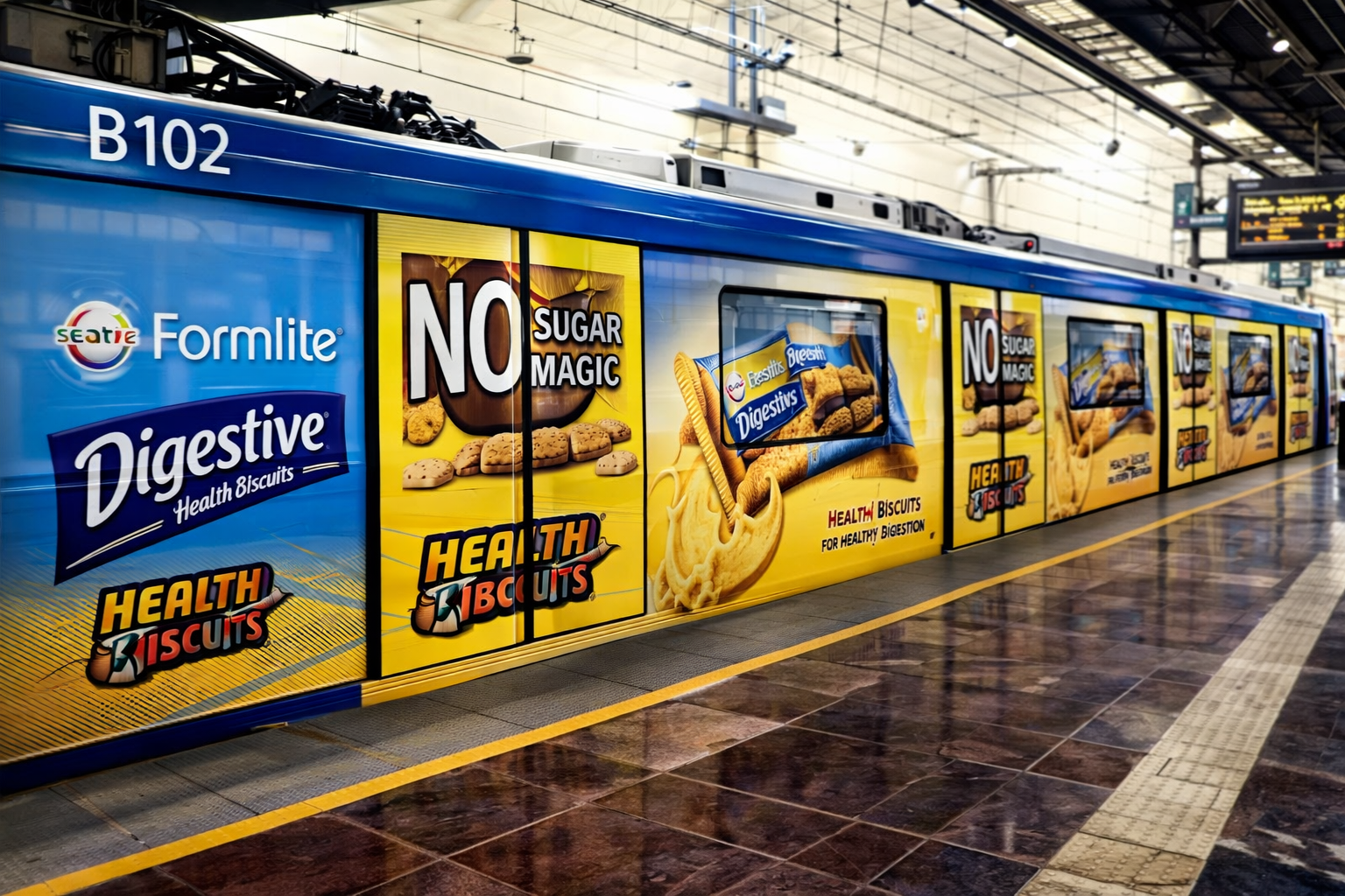 Metro advertising in Narayanaguda Hyderabad - 