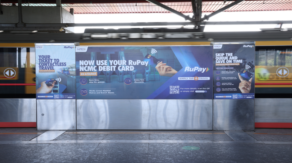 Metro advertising in Grant Road Mumbai - 