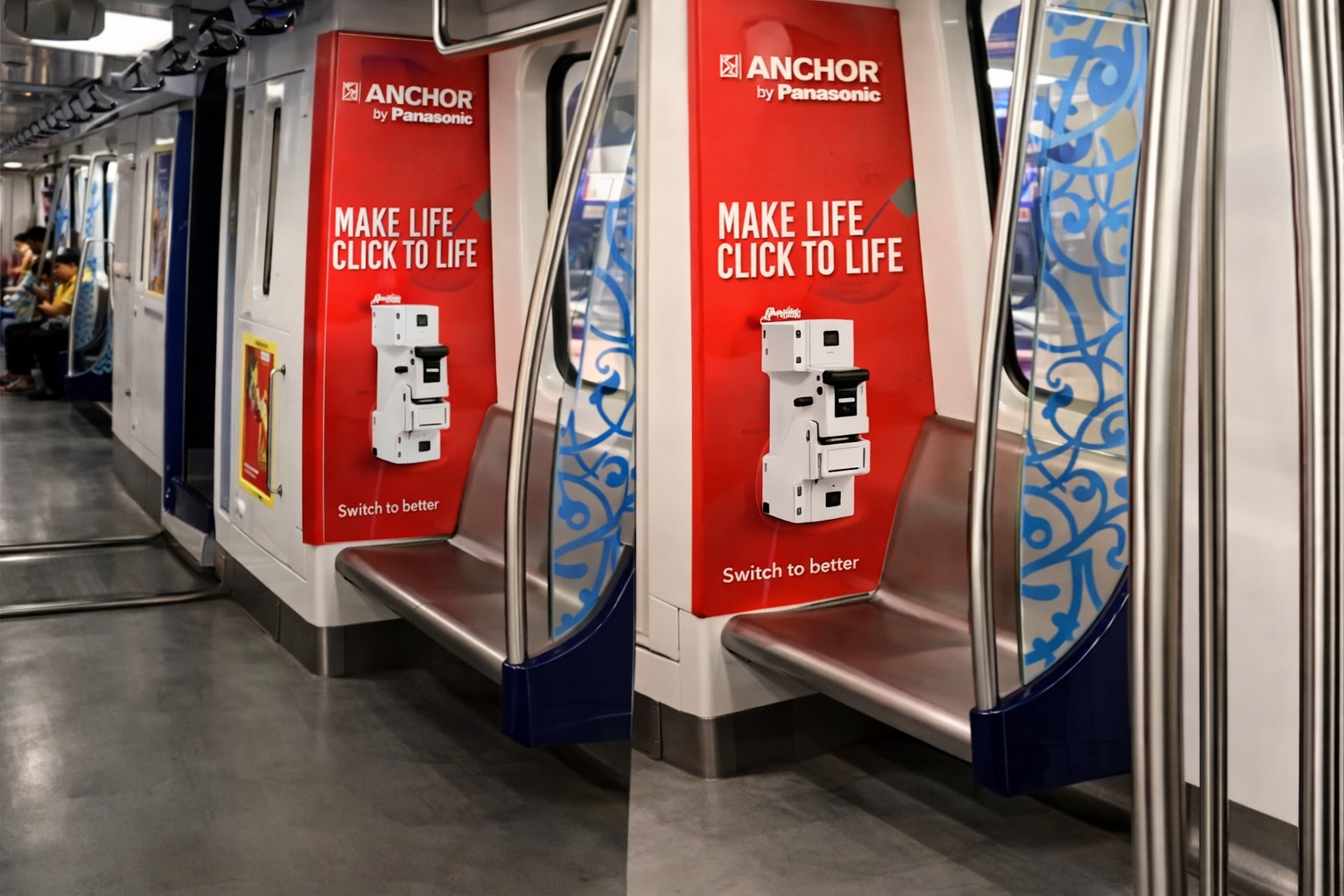 Metro advertising in Musheerabad Hyderabad - 