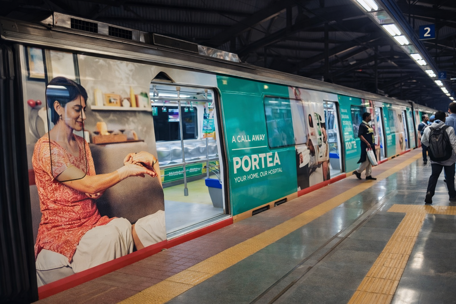 Metro advertising in Lower Oshiwara Mumbai - 