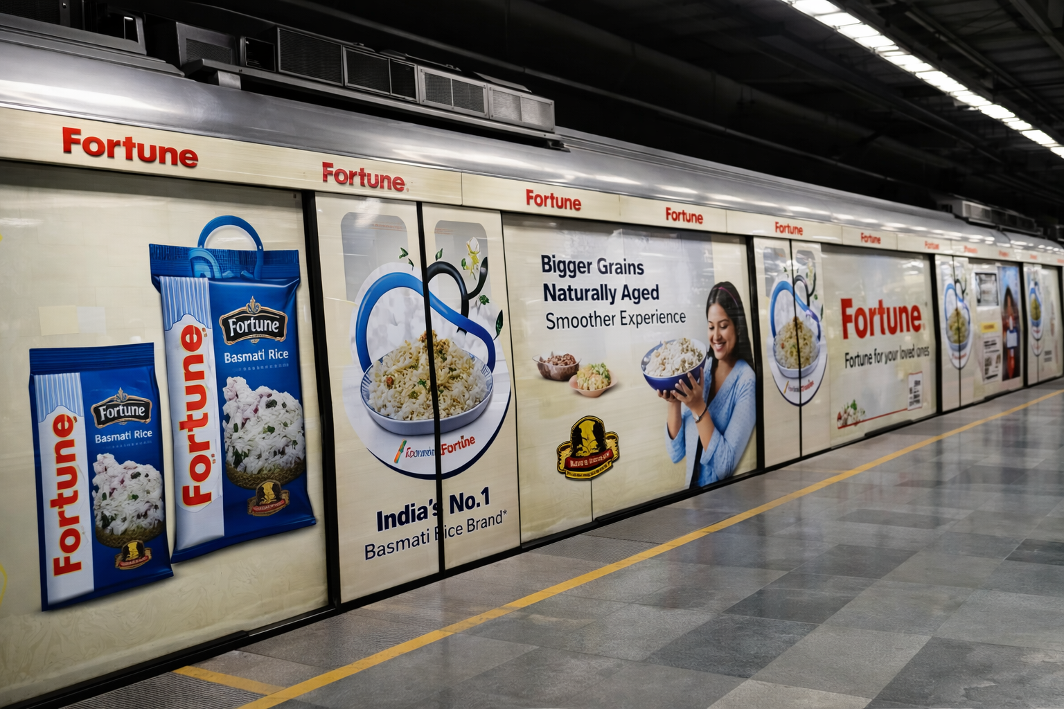 Metro advertising in Malakpet Hyderabad - 
