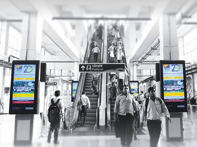 Metro advertising in Oshiwara Mumbai - 