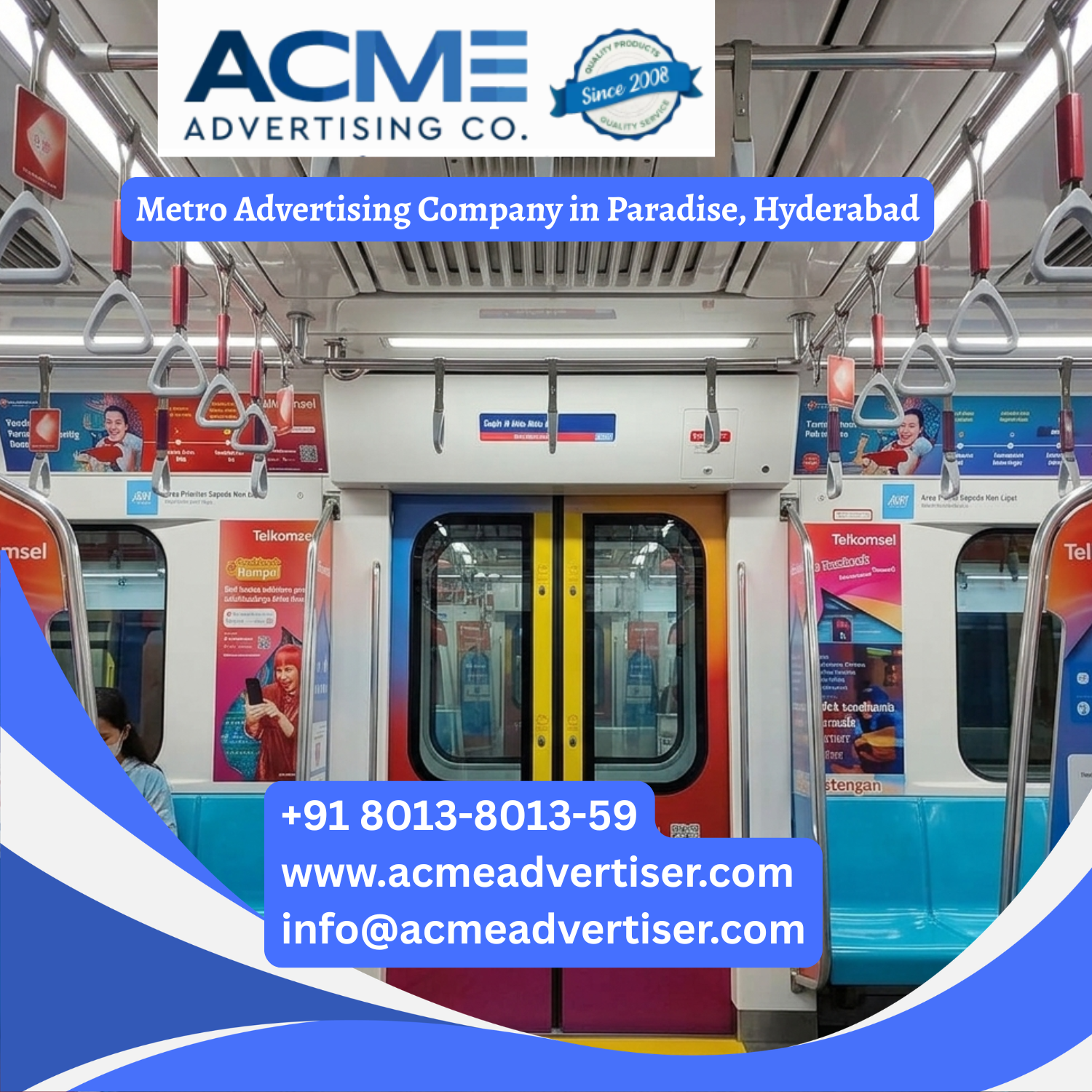 Metro Advertising Company in Paradise, Hyderabad - 