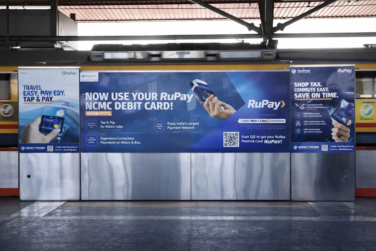 Metro advertising in Valnai Meeth Chowky Mumbai - 