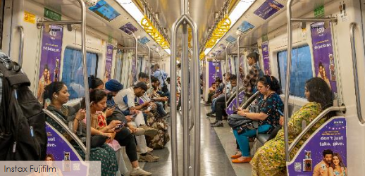 Metro inside advertising in Anand Nagar, Mumbai - 