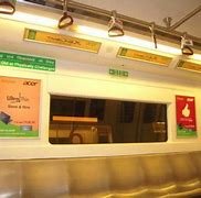 Metro Inside Strip Advertising in Taj Mahal Metro Station, UP - 