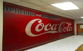 Metro station wall advertising in Behala Bazar in Kolkata - 