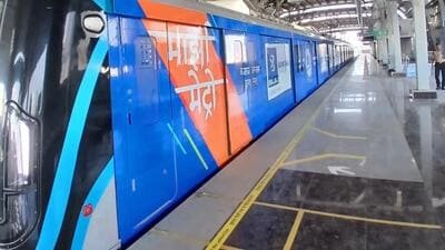 Metro train wrap advertising in Noida Electronic City - 