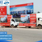 Mobile van advertising with Acme Advertising Co