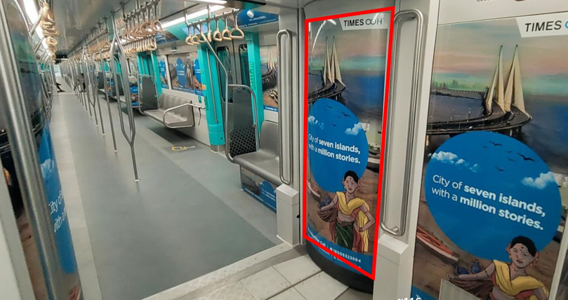 Mumbai metro advertising - 