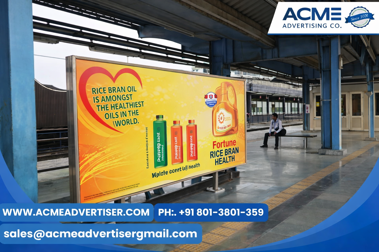 Metro Station Board Advertising Agency In Rohini East, Delhi - 