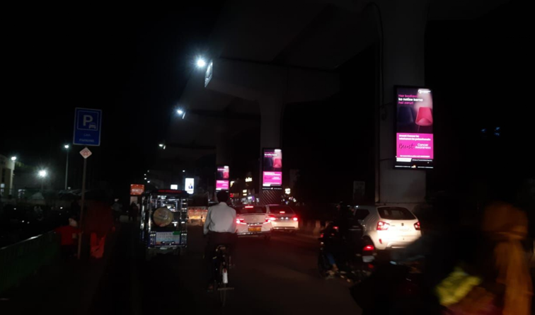 Metro pillar advertising in Kanpur - 