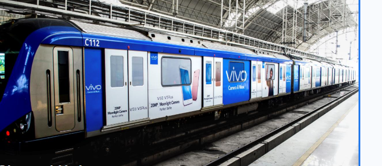 Metro Train Advertising In Anna Nagar, Chennai - 