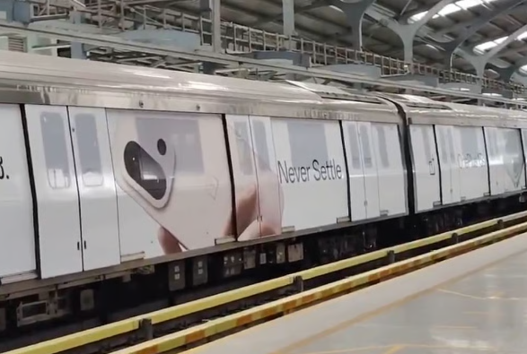 Metro advertising in Harkesh Nagar Okhla in Delhi - 