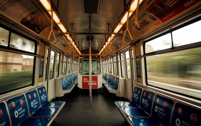 Metro advertising in Lajpat Nagar in Delhi - 