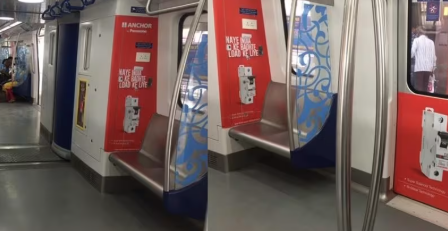 Metro advertising in Lakdi ka pul Hyderabad - 