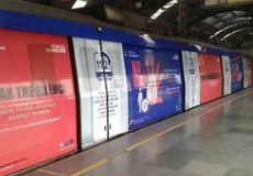 Metro advertising in Osmania Medical College Hyderabad - 