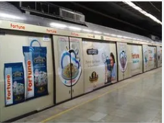 Metro advertising in Malakpet Hyderabad - 