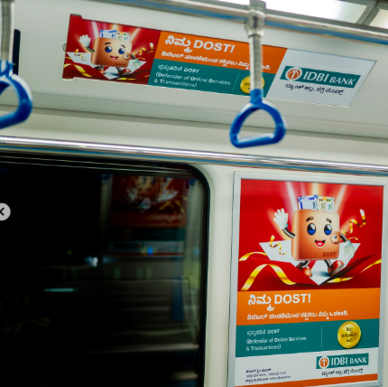 Metro Platform Board Advertising Agency In Welcome - 