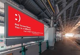 Station board advertising in Rachana Ring Road in Nagpur - 