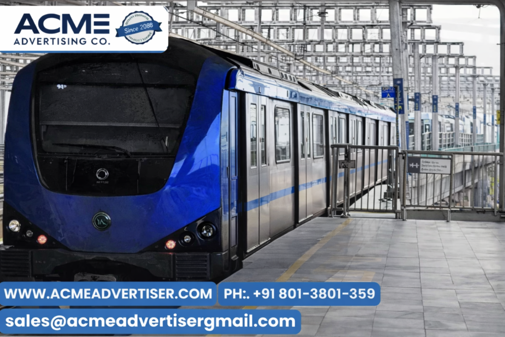 Tambaram Metro Station Advertiment Acme Advertiser Co.