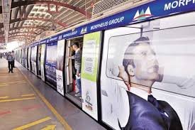 Full Metro Wrap Advertising in Central Metro Station, Chennai - 