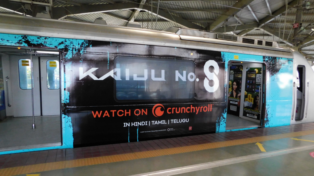Metro Wrap Advertising Company at LIC Station, Chennai